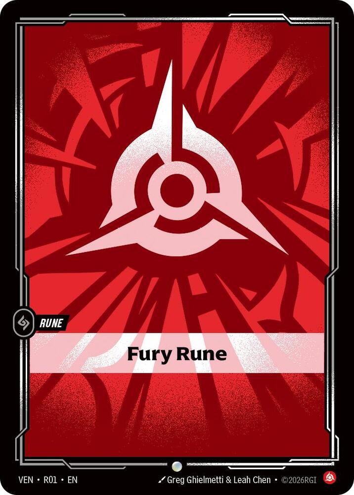 Vendetta - R01 - Fury Rune - Common