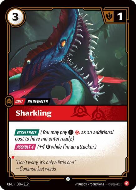 Unleashed - 006/219 - Sharkling - Common