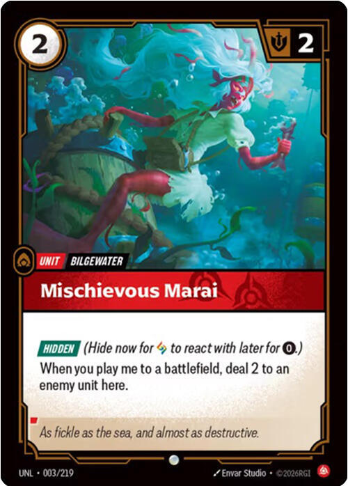 Unleashed - 003/219 - Mischievous Marai - Common