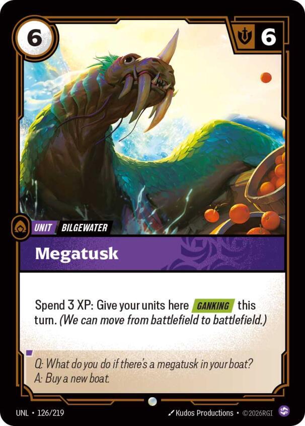 Unleashed - 126/219 - Megatusk - Common