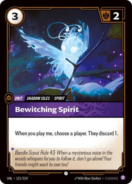 Unleashed - 121/219 - Bewitching Spirit - Common