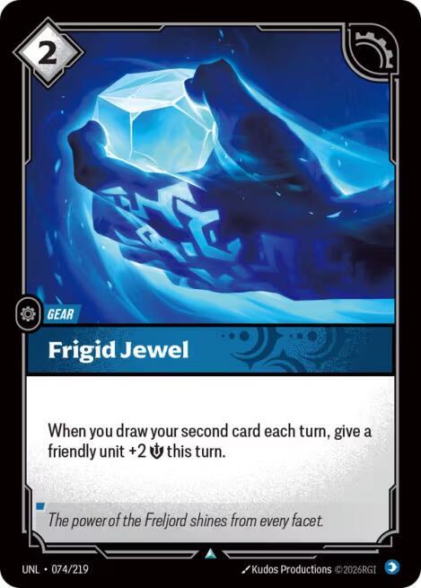 Unleashed - 074/219 - Frigid Jewel - Uncommon