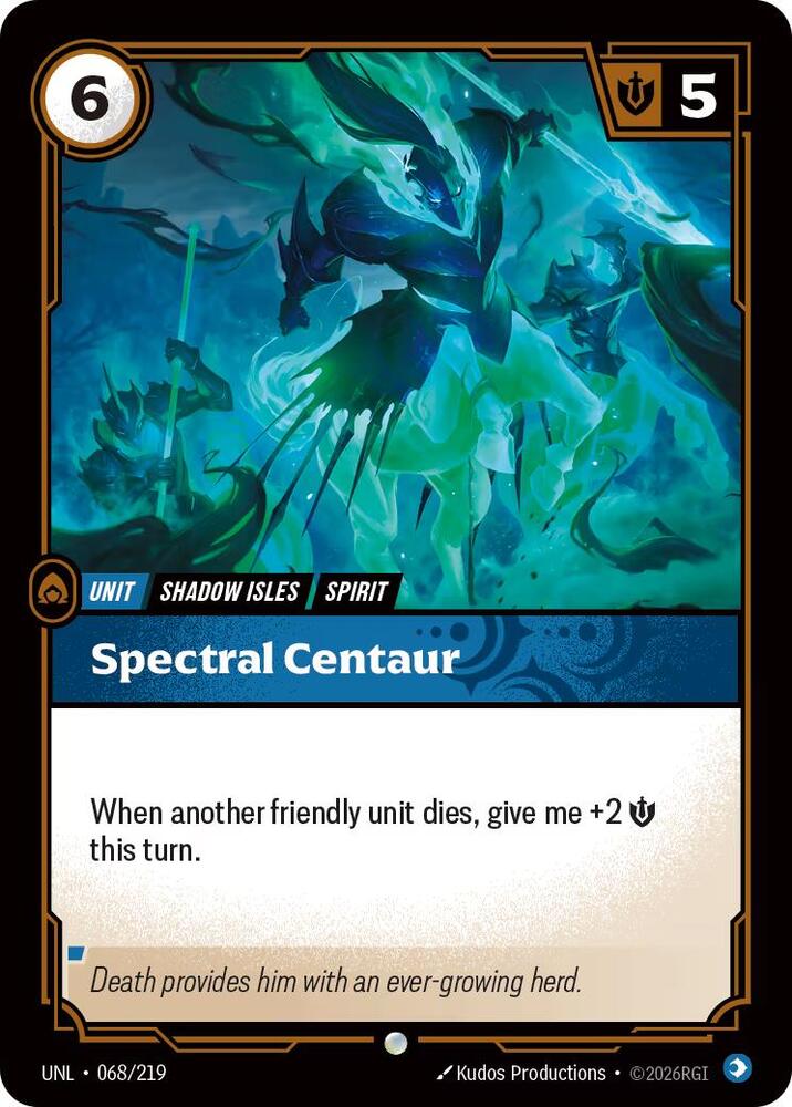 Unleashed - 068/219 - Spectral Centaur - Common
