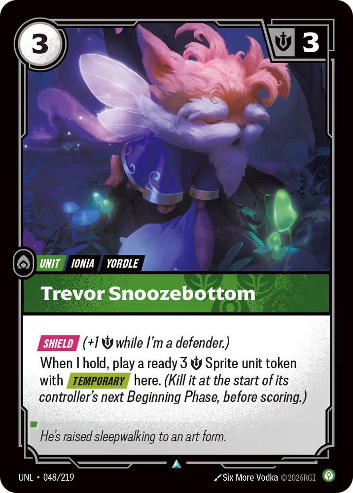 Unleashed - 048/219 - Trevor Snoozebottom - Uncommon