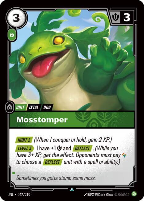 Unleashed - 047/219 - Mosstomper - Uncommon