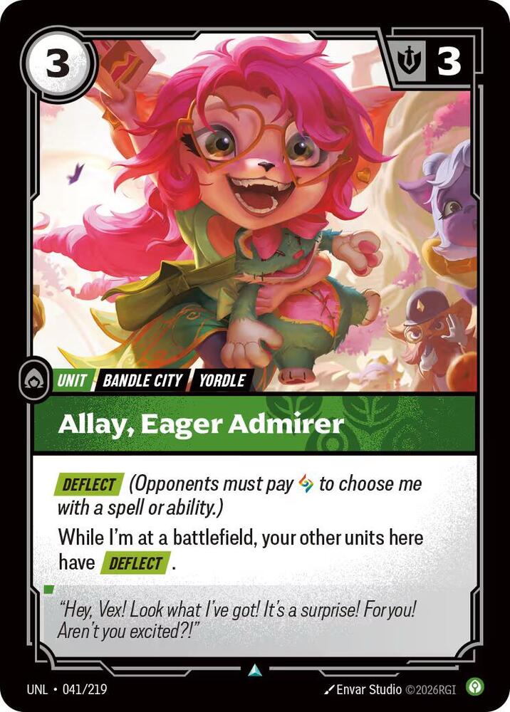 Unleashed - 041/219 - Allay, Eager Admirer - Uncommon