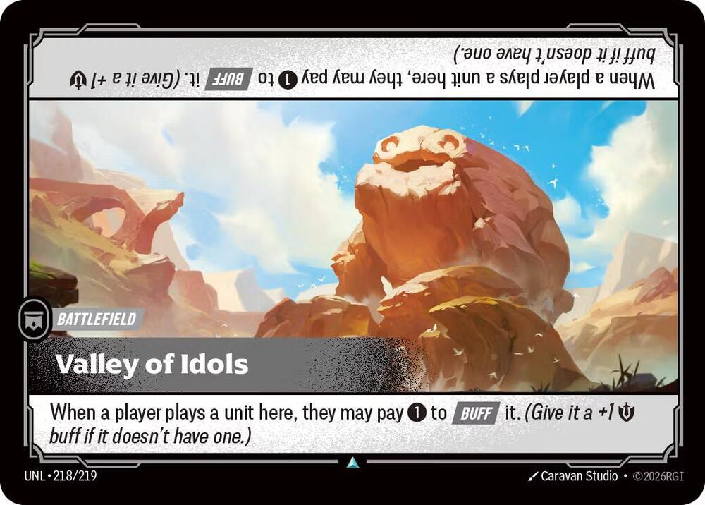 Unleashed - 218/219 - Valley of Idols - Uncommon