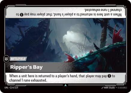 Unleashed - 214/219 - Ripper's Bay - Uncommon