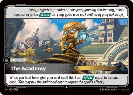 Unleashed - 216/219 - The Academy - Uncommon
