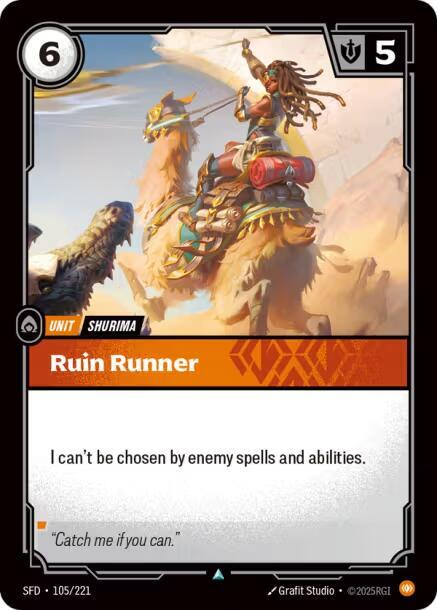 Spiritforged - 105 - Ruin Runner - Uncommon - Foil