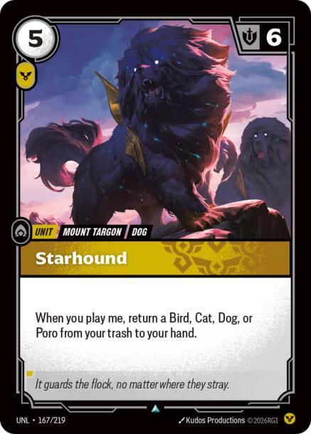 Unleashed - 167/219 - Starhound - Uncommon
