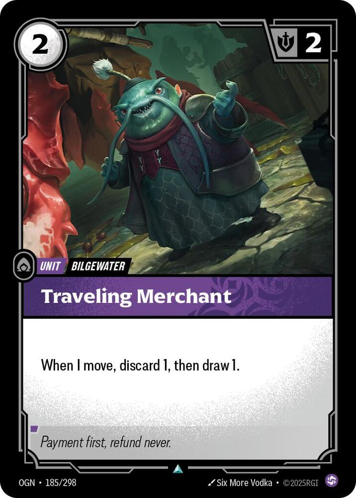 Origins - 185 - Traveling Merchant - Uncommon - Foil