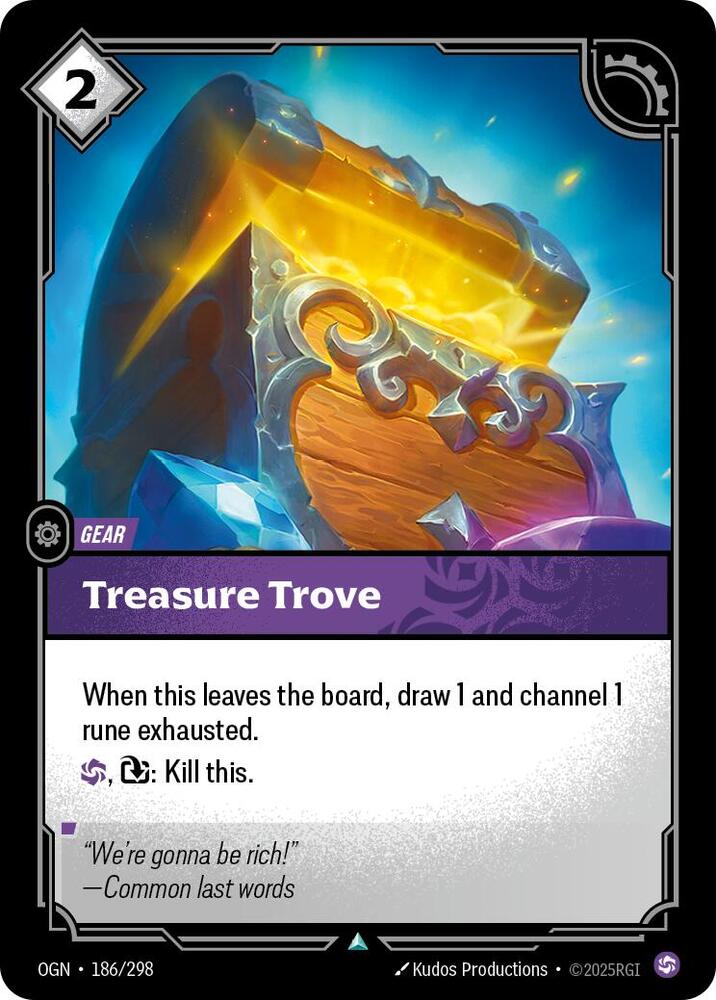 Origins - 186 - Treasure Trove - Uncommon - Foil