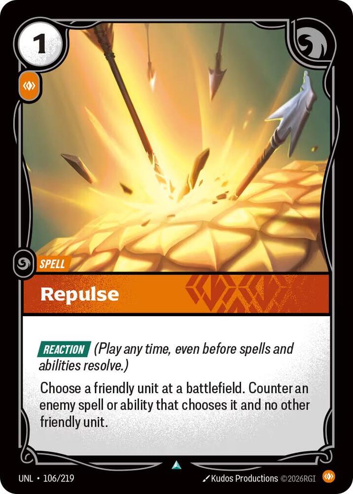 Unleashed - 106/219 - Repulse - Uncommon