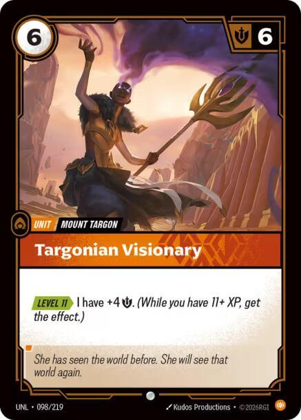 Unleashed - 098/219 - Targonian Visionary - Common