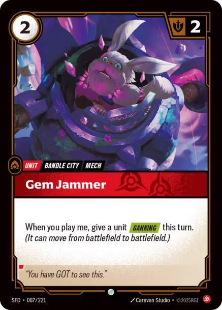 Spiritforged - 007 - Gem Jammer - Common - Foil