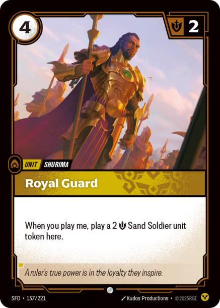 Spiritforged - 157 - Royal Guard - Common - Foil