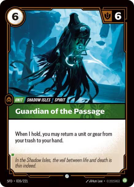 Spiritforged - 035 - Guardian of the Passage - Common - Foil