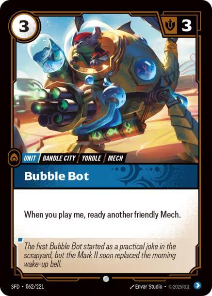 Spiritforged - 062 - Bubble Bot - Common - Foil