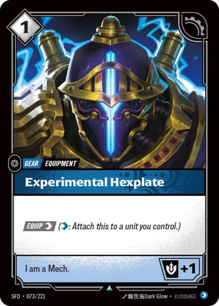 Spiritforged - 073 - Experimental Hexplate - Uncommon - Foil