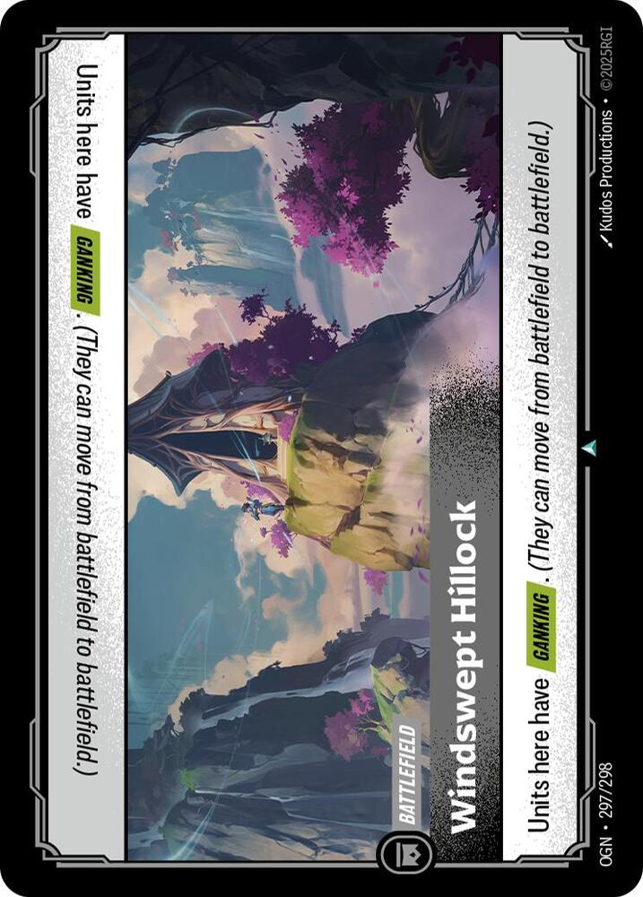 Origins - 297 - Windswept Hillock - Uncommon - Foil