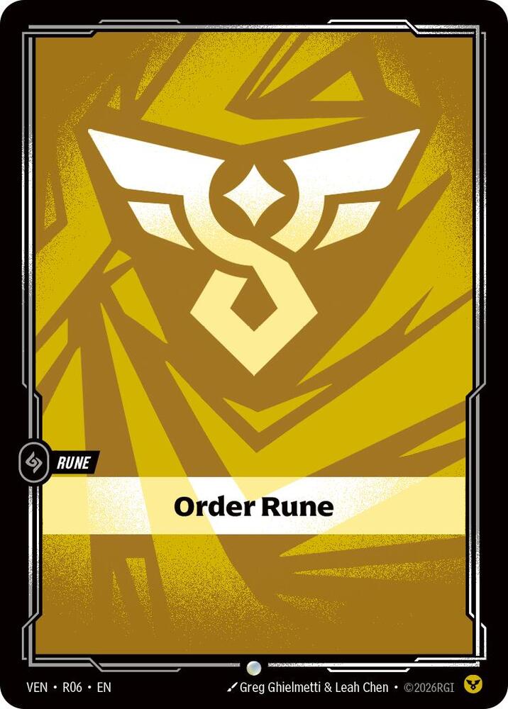 Vendetta - R06 - Order Rune - Common
