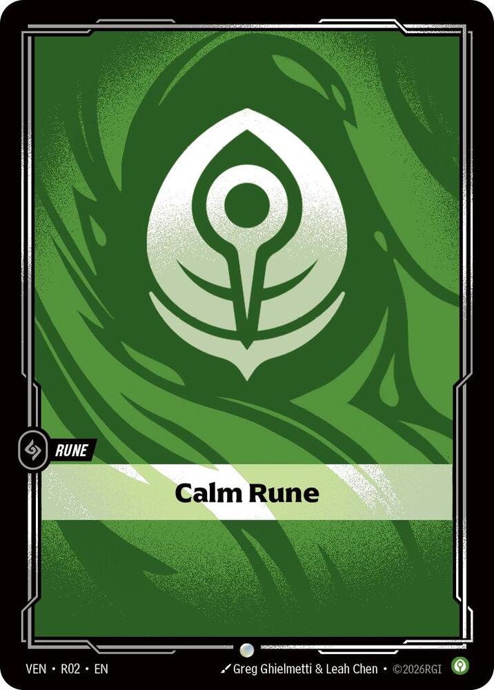 Vendetta - R02 - Calm Rune - Common