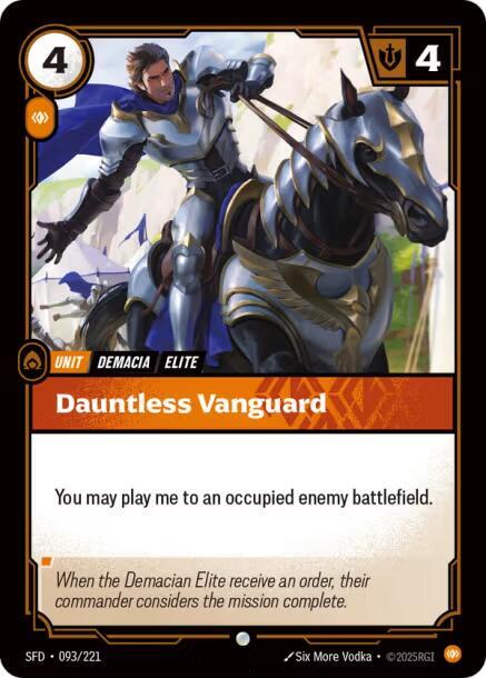 Spiritforged - 093 - Dauntless Vanguard - Common - Foil