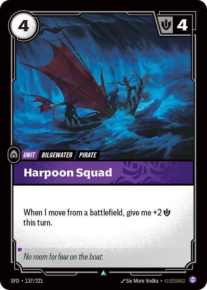 Spiritforged - 137 - Harpoon Squad - Uncommon - Foil