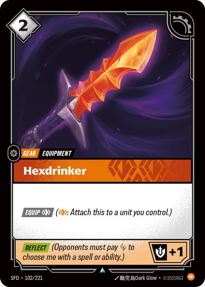 Spiritforged - 102 - Hexdrinker - Uncommon - Foil