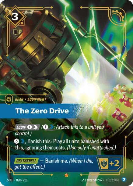 Spiritforged - 090 - The Zero Drive - Epic - Foil