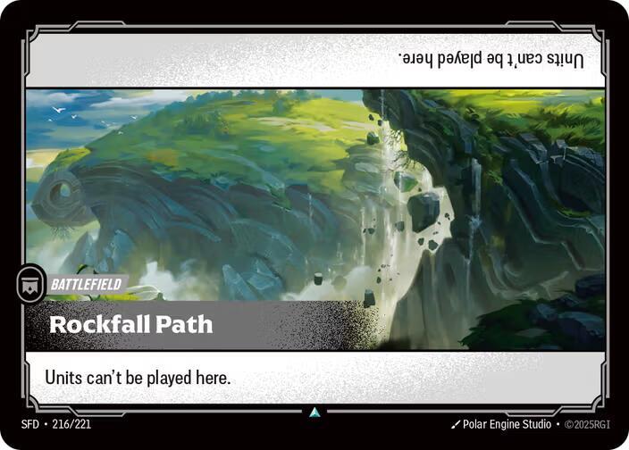 Spiritforged - 216 - Rockfall Path - Uncommon - Foil