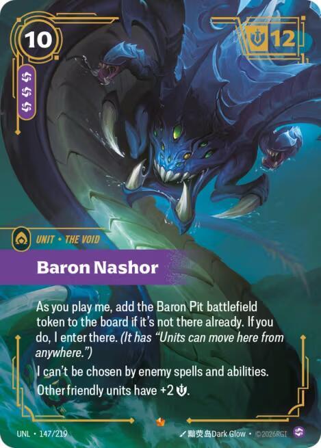 Unleashed - 147/219 - Baron Nashor - Epic - Foil