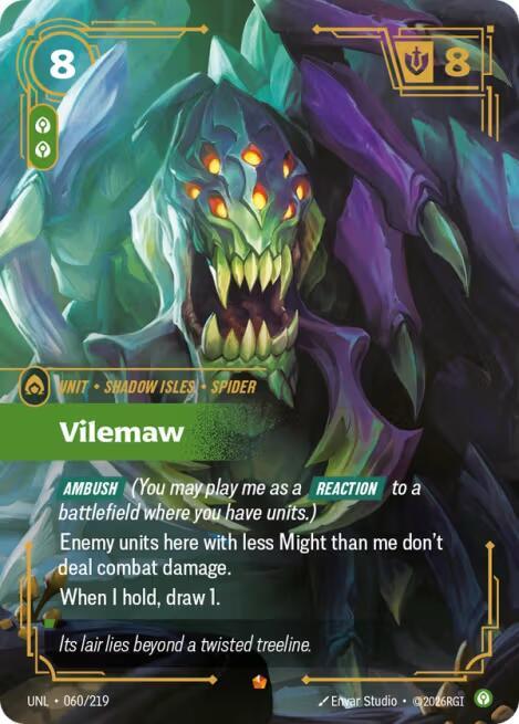 Unleashed - 060/219 - Vilemaw - Epic - Foil