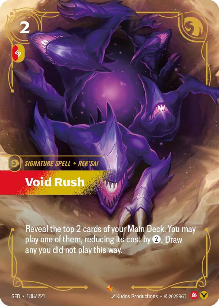 Spiritforged - 188 - Void Rush - Epic - Foil
