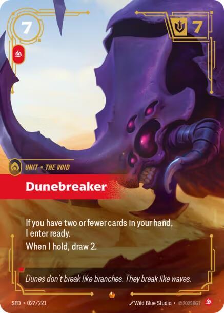 Spiritforged - 027 - Dunebreaker - Epic - Foil