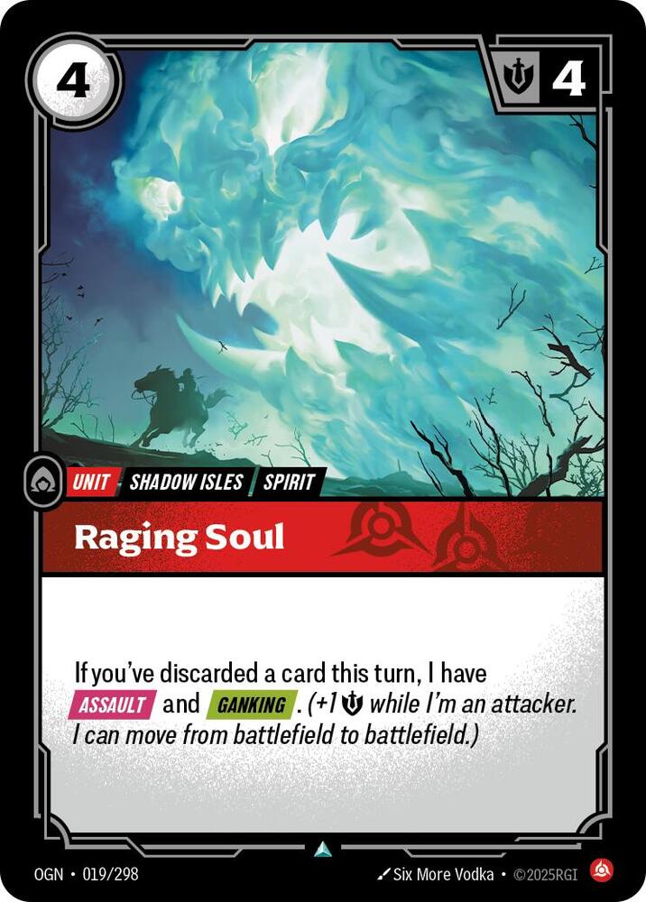 Origins - 019 - Raging Soul - Uncommon - Foil