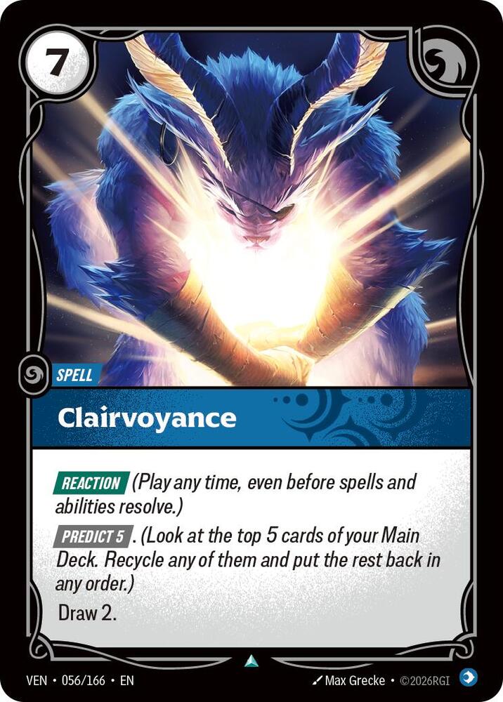 Vendetta - 056/166 - Clairvoyance - Uncommon