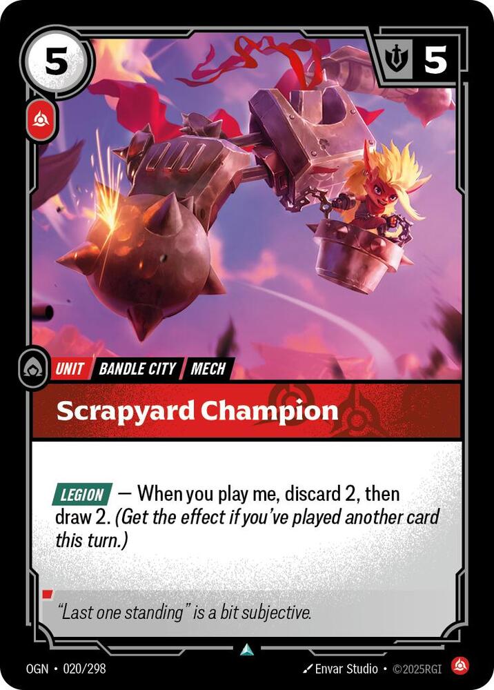 Origins - 020 - Scrapyard Champion - Uncommon - Foil