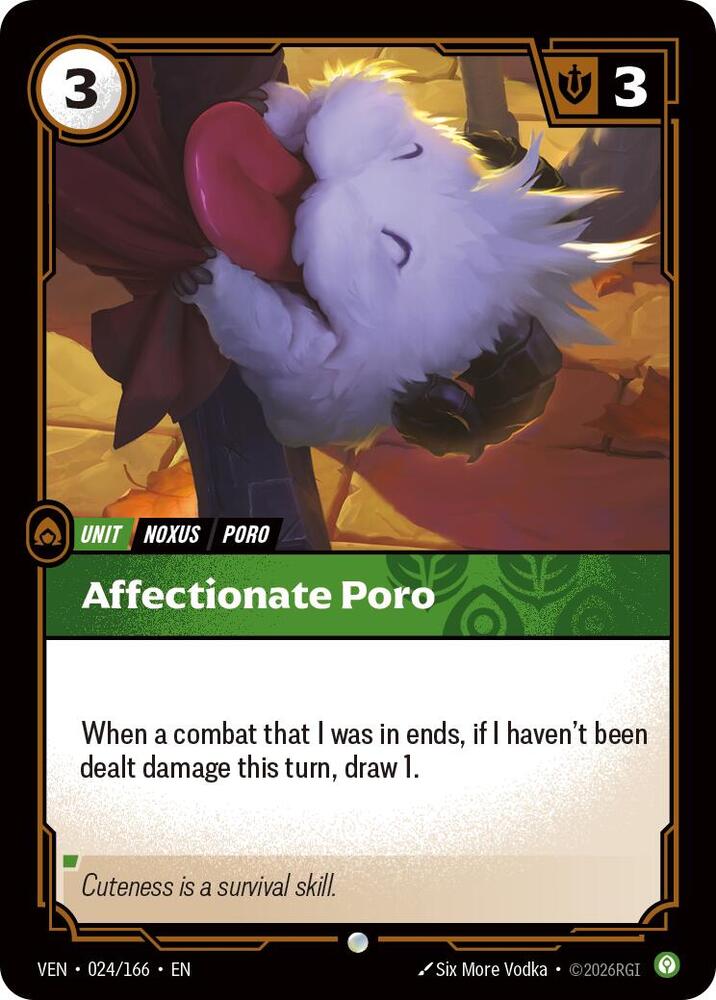 Vendetta - 024/166 - Affectionate Poro - Common
