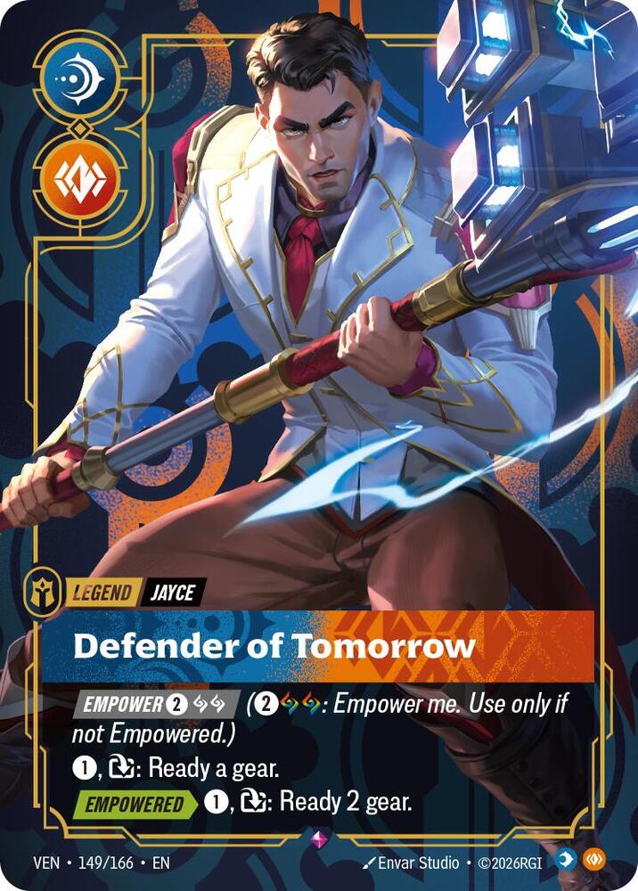 Vendetta - 149/166 - Jayce, Defender of Tomorrow - Rare - Foil