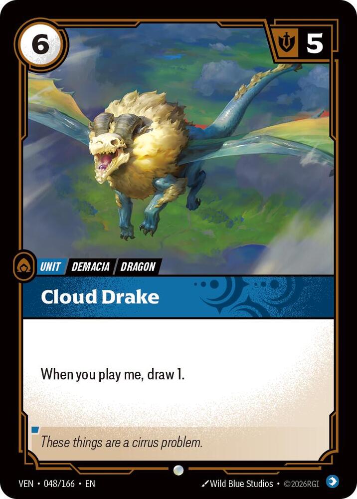 Vendetta - 048/166 - Cloud Drake - Common