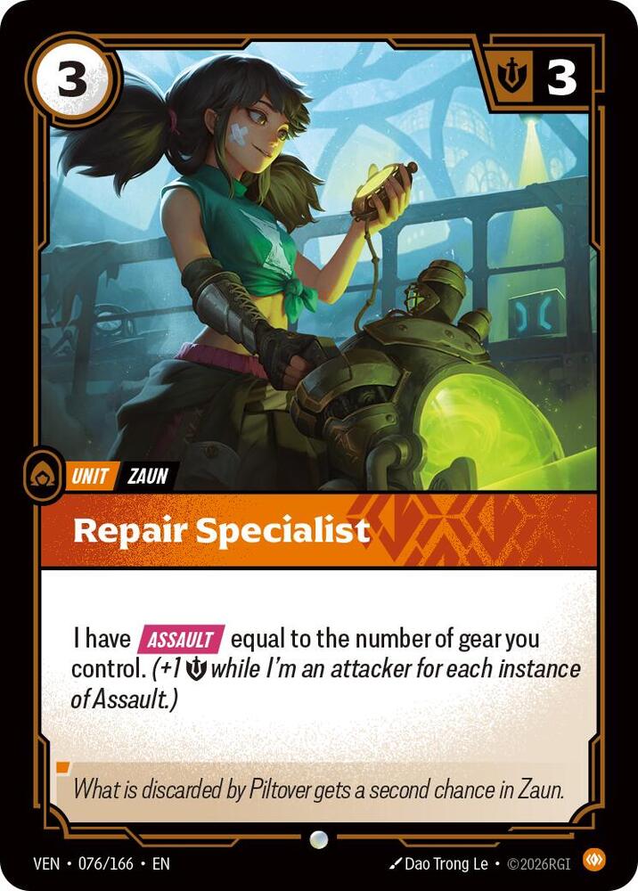 Vendetta - 076/166 - Repair Specialist - Common