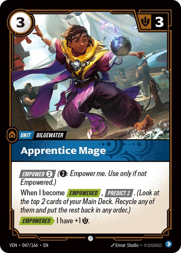 Vendetta - 047/166 - Apprentice Mage - Common