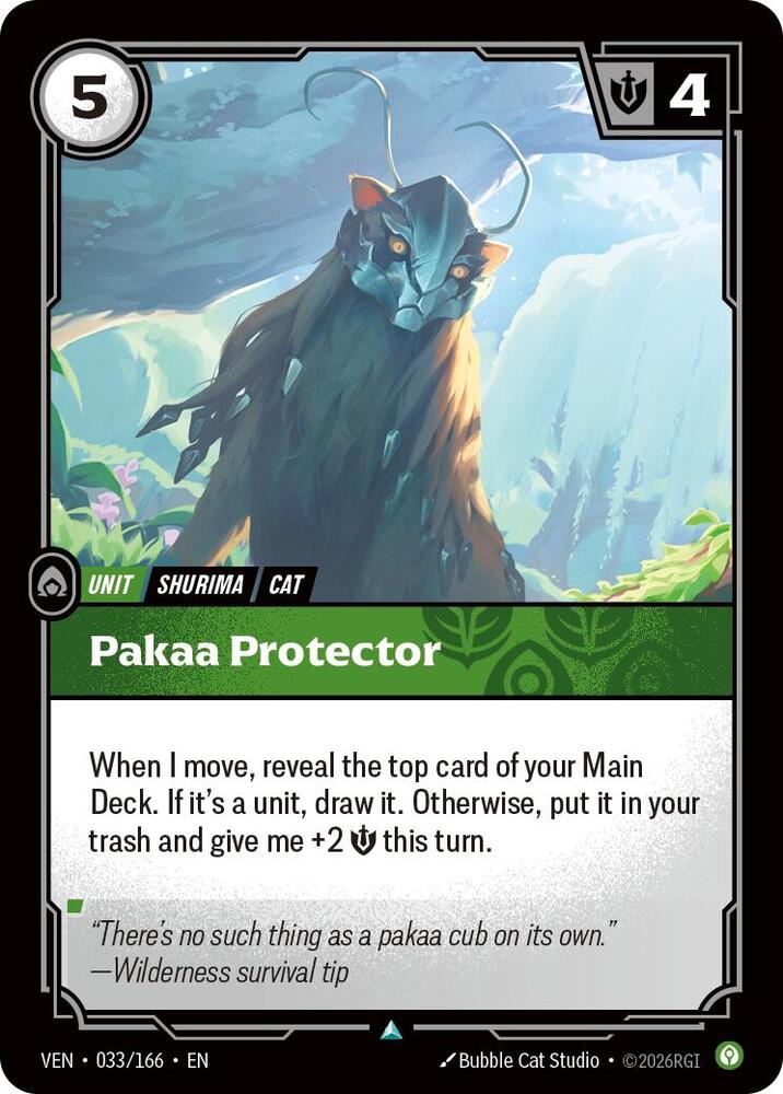 Vendetta - 033/166 - Pakaa Protector - Uncommon