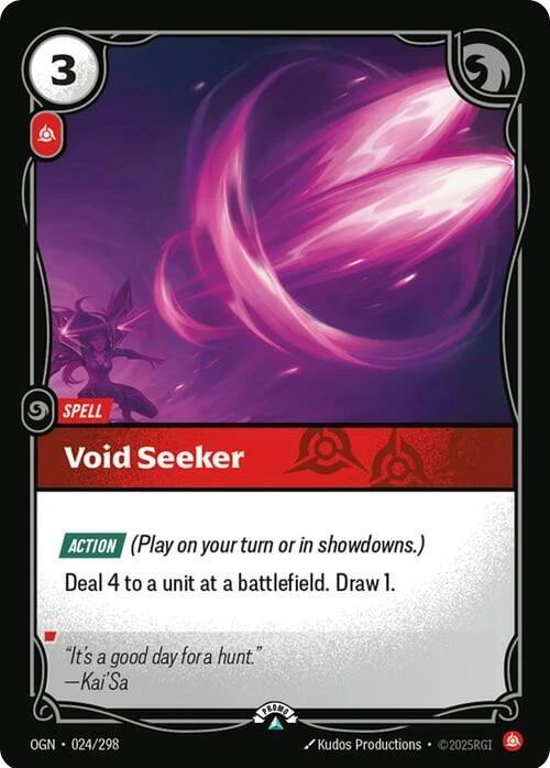 Organized Play Promotional Cards - 024/298 - Void Seeker - Promo - Foil