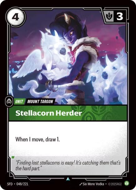 Organized Play Promotional Cards - 048/221 - Stellacorn Herder - Promo - Foil