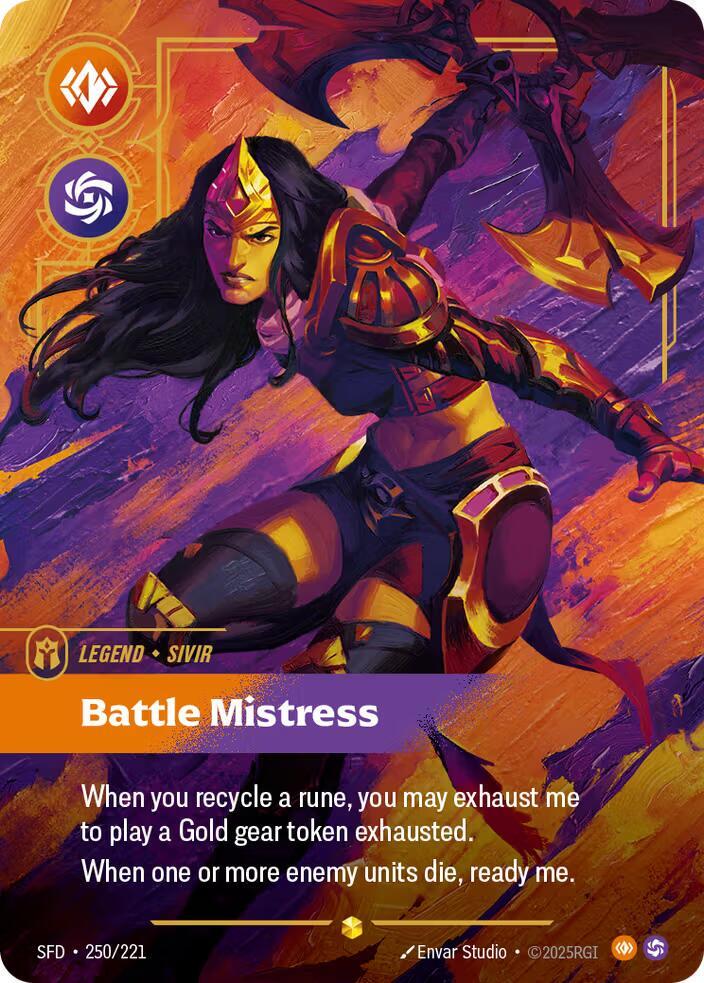 Spiritforged - 250 - Sivir Battle Mistress Overnumbered - Showcase