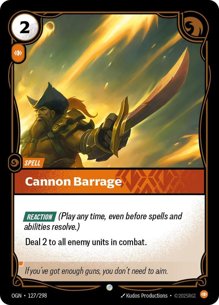 Origins - 127 - Cannon Barrage - Common