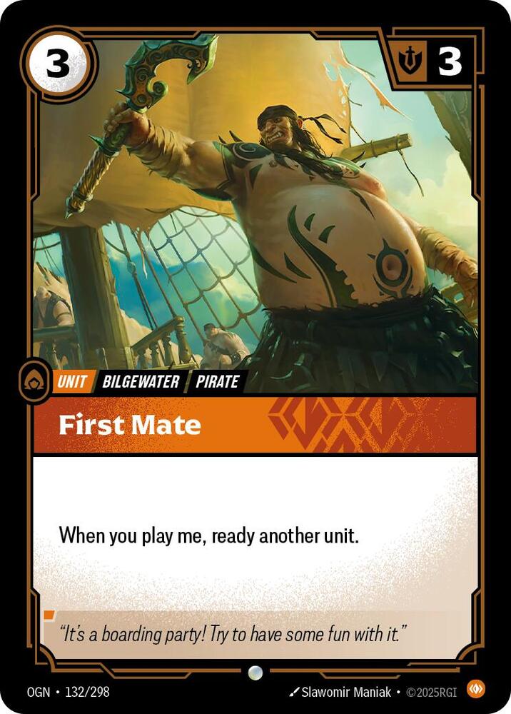 Origins - 132 - First Mate - Common